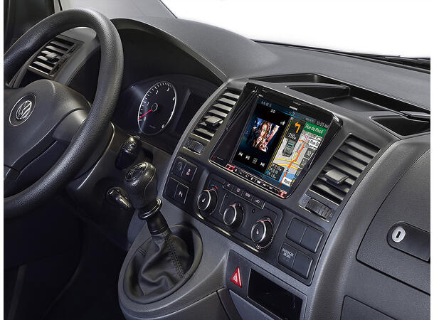 Alpine KIT-801T5 - monteringsett for 8" VW T5 Facelift (7H/E/J) 09/2009- 06/2015 